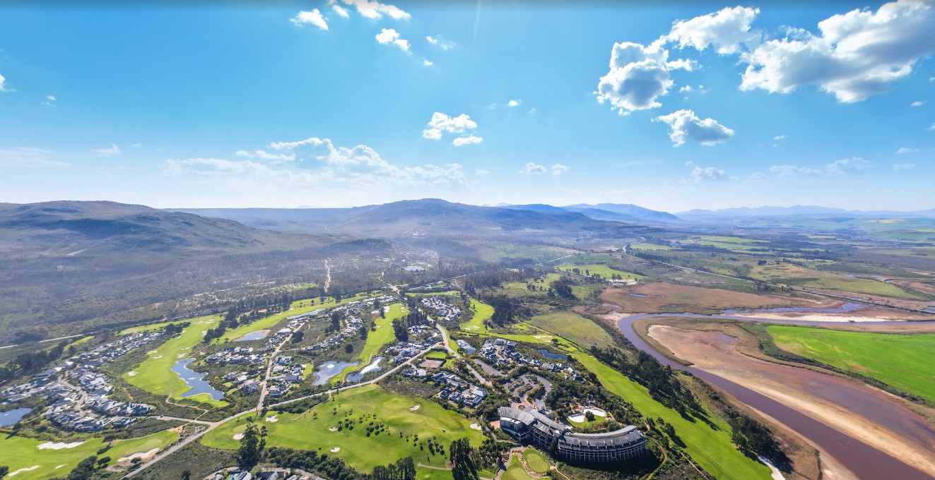 Arabella golf course overlooking Bot River Lagoon