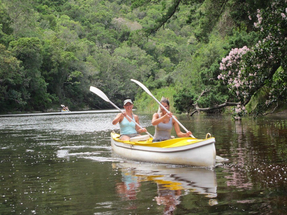 Adventures in Nature canoeing through pristine waters